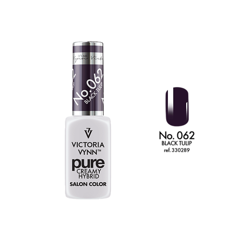 pure creamy hybrid salon color No.062 black tulpid (TPO FREE)